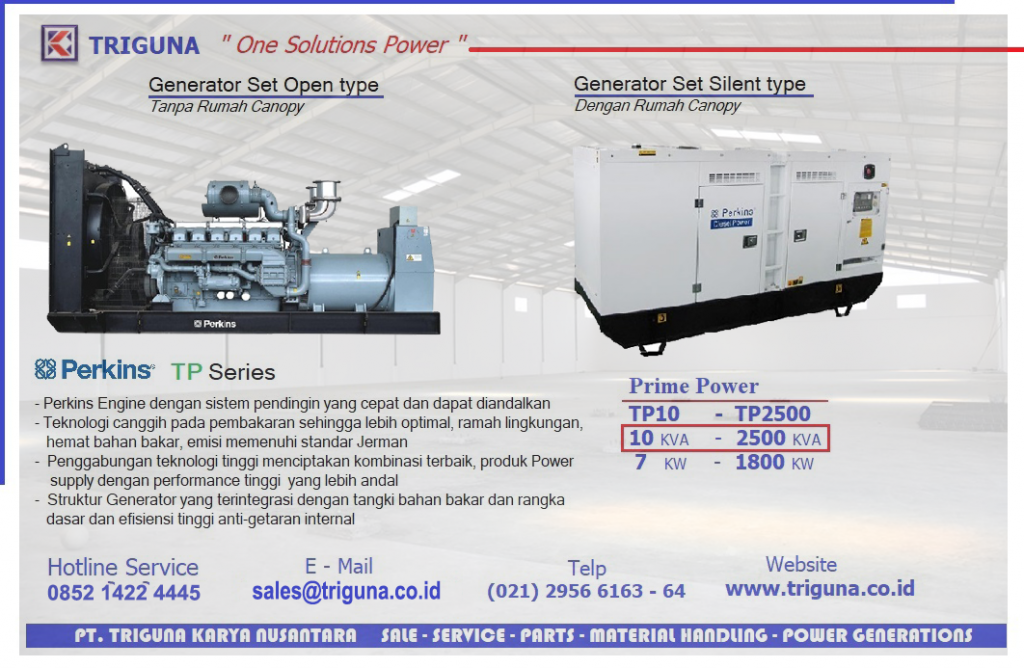 Jual Genset Medan