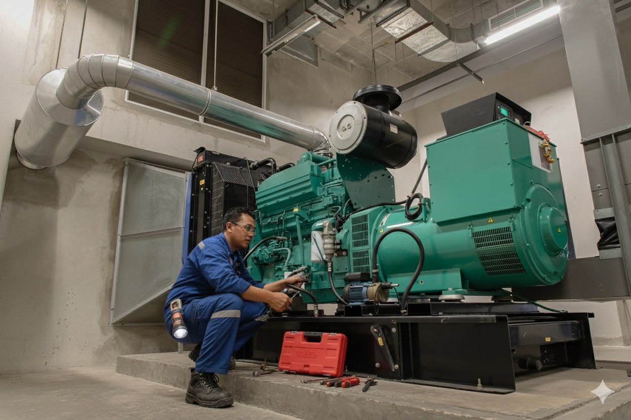Maintenance Genset Kontrak